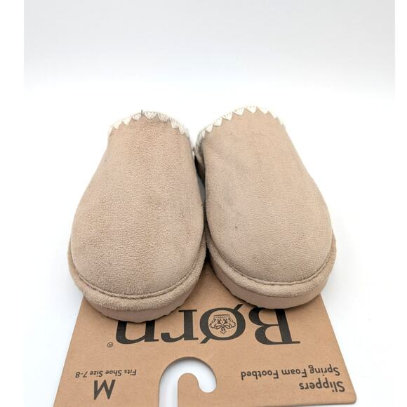 Born Spring Form Indoor Outdoor Comfort Slippers Women's Tan Size US7-8 - Picture 2 of 8